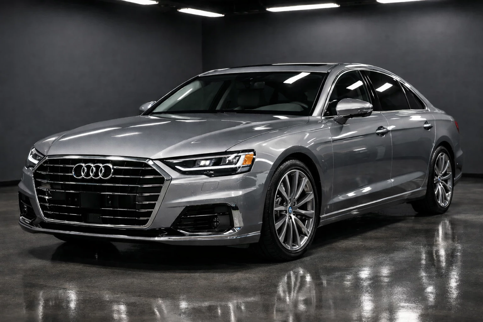 Luxury car ceramic coating package in Montreal